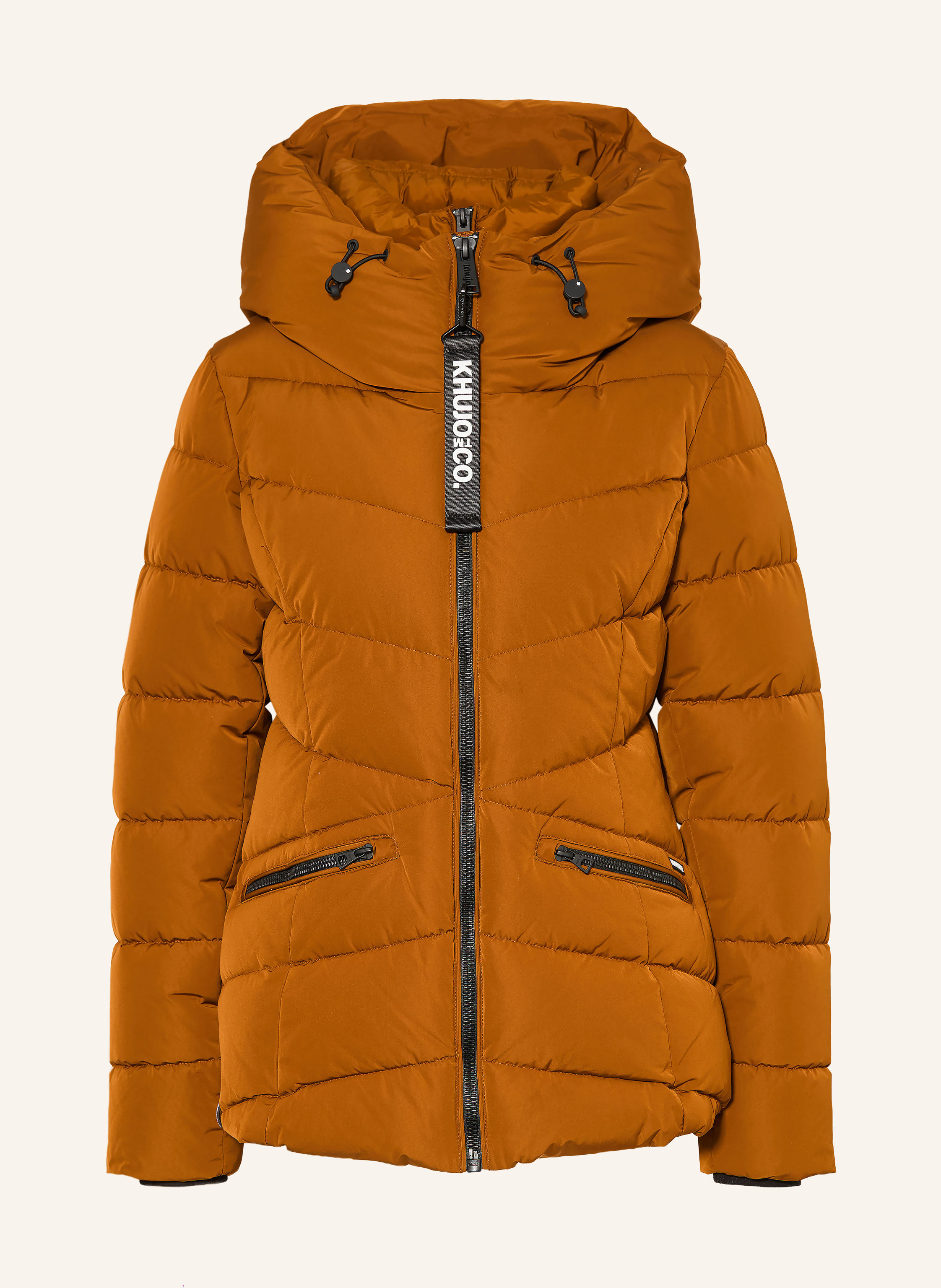 khujo Steppjacke HERSCH mit herausnehmbarer Blende und Kapuze
