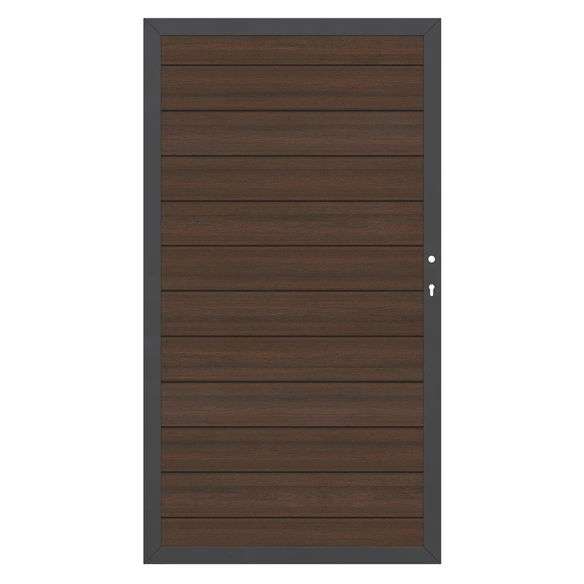 Tor »Platinum «, BxH: 98 x 180 cm, Holz-Polymer-Werkstoffe (WPC)
