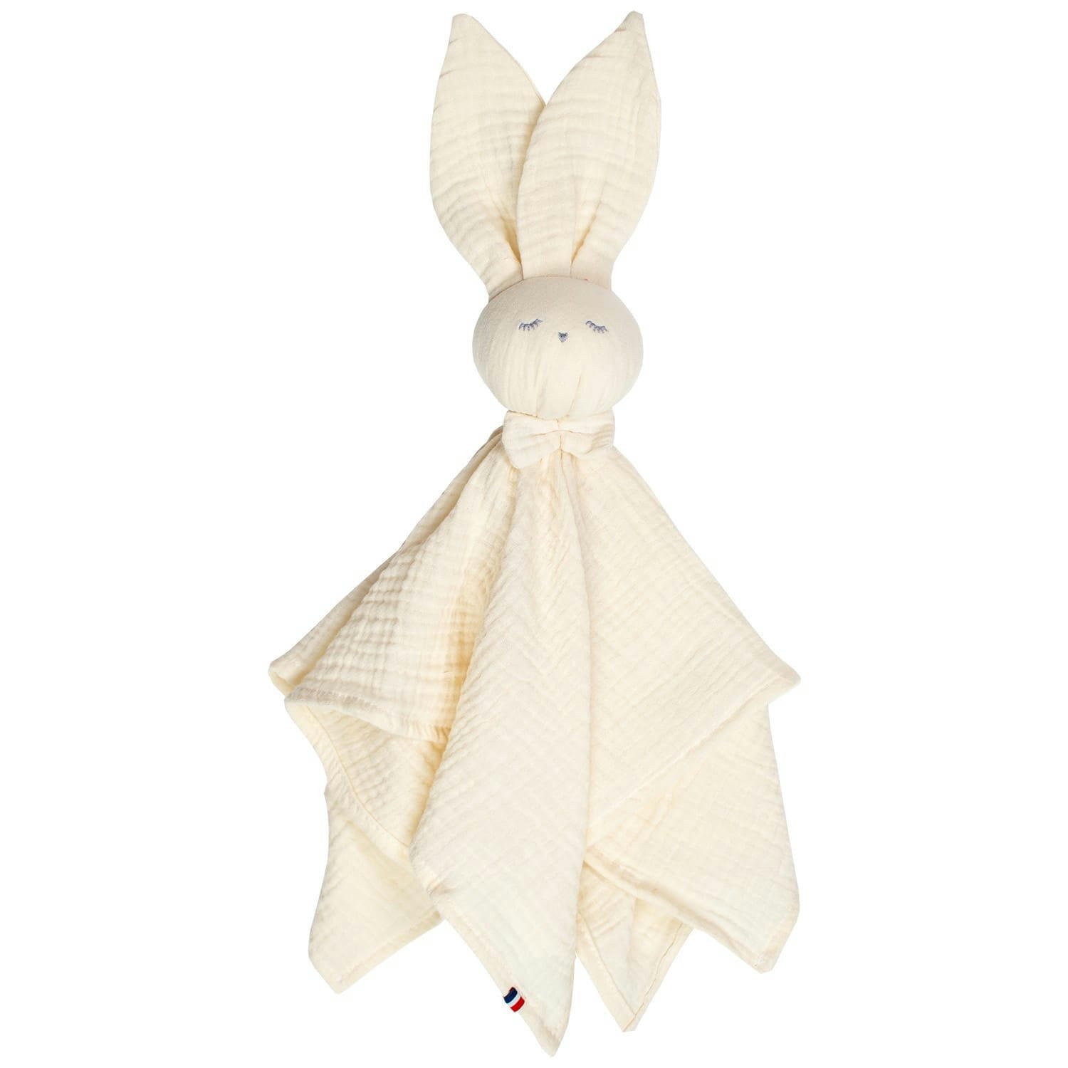 JEANNE - Doudou plat  Lapin personnalisable