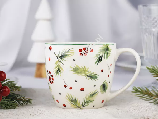 Kubek 0,46 lDuo - Christmas Leaves 15.CHLE.K46