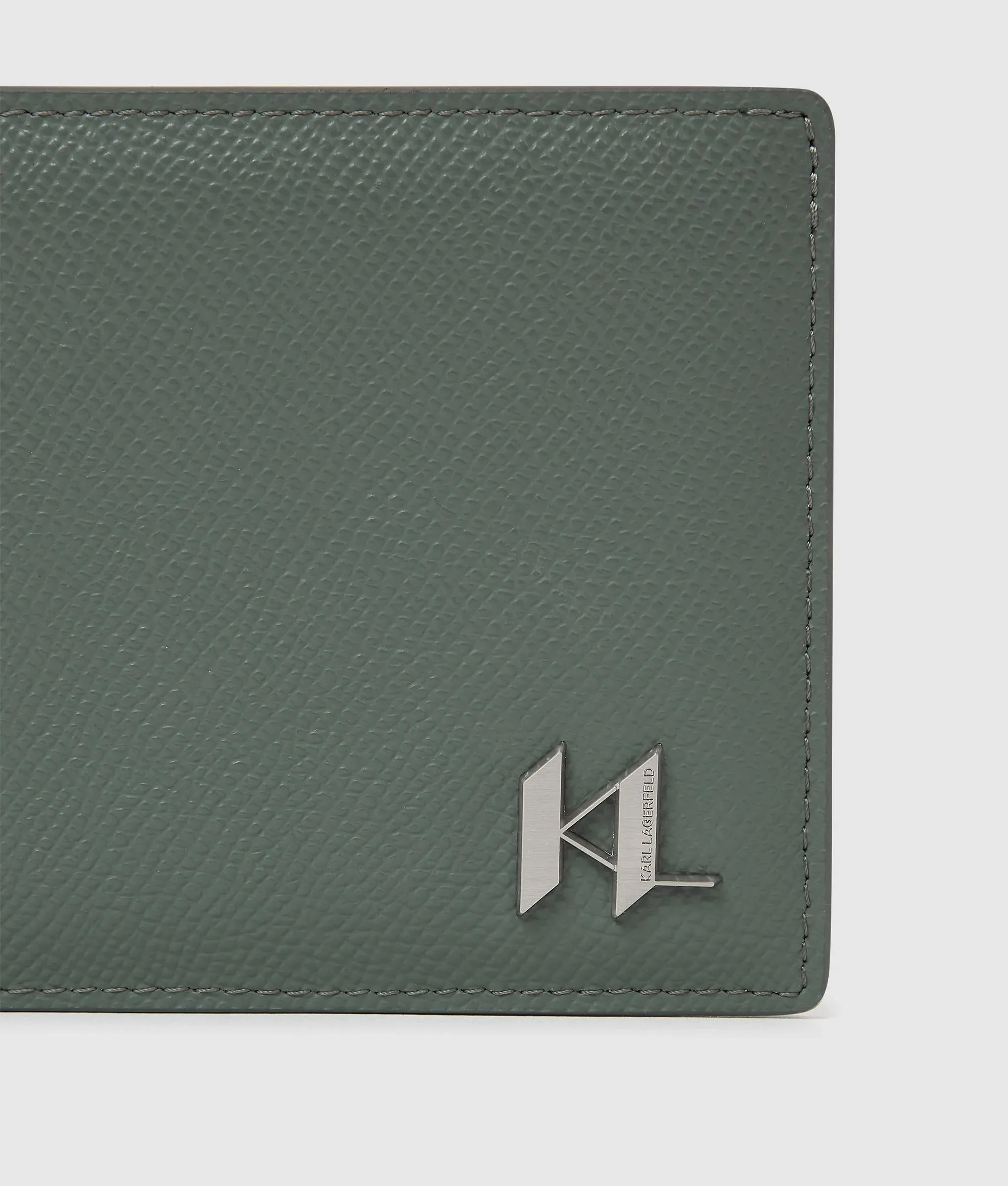 Portefeuille en cuir K/Monogram