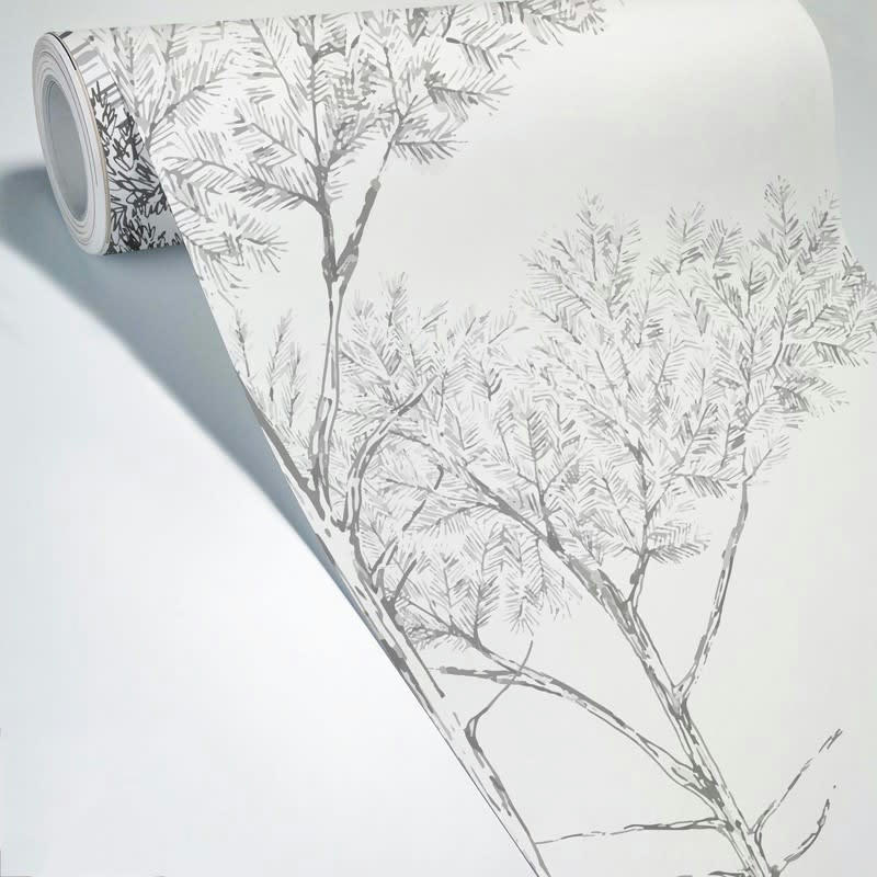 LES LANDES - Papier Peint Panoramique L336xH270cm Noir Bord de mer