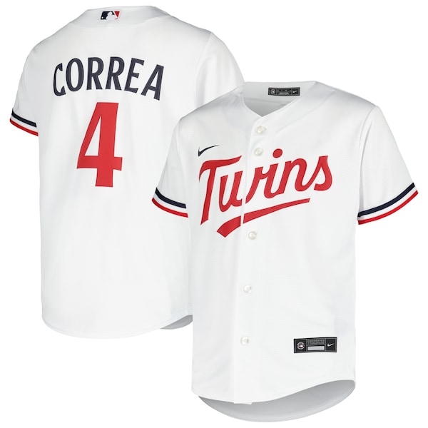 Carlos Correa Minnesota Twins Nike Youth Alternate Replica Player Jersey - White
