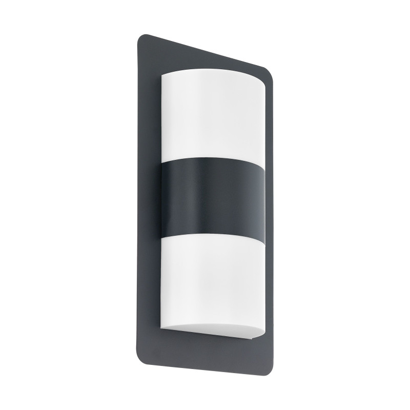 Applique extérieure Cistierna anthracite E27 2 x 10 W EGLO