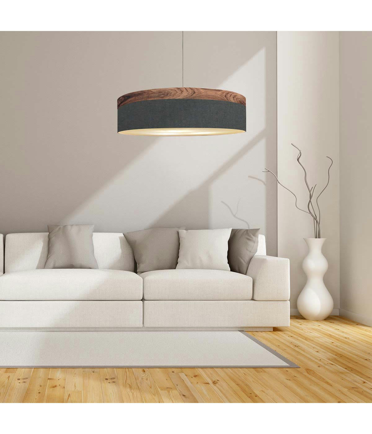 FINO - Suspension Boobby slim gris souris D: 65 x H: 20