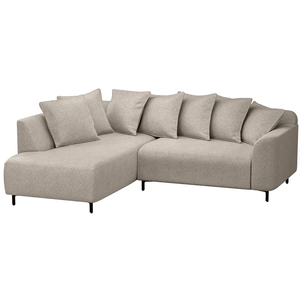 Hoekbank Elsa links - stof Anthology - beige