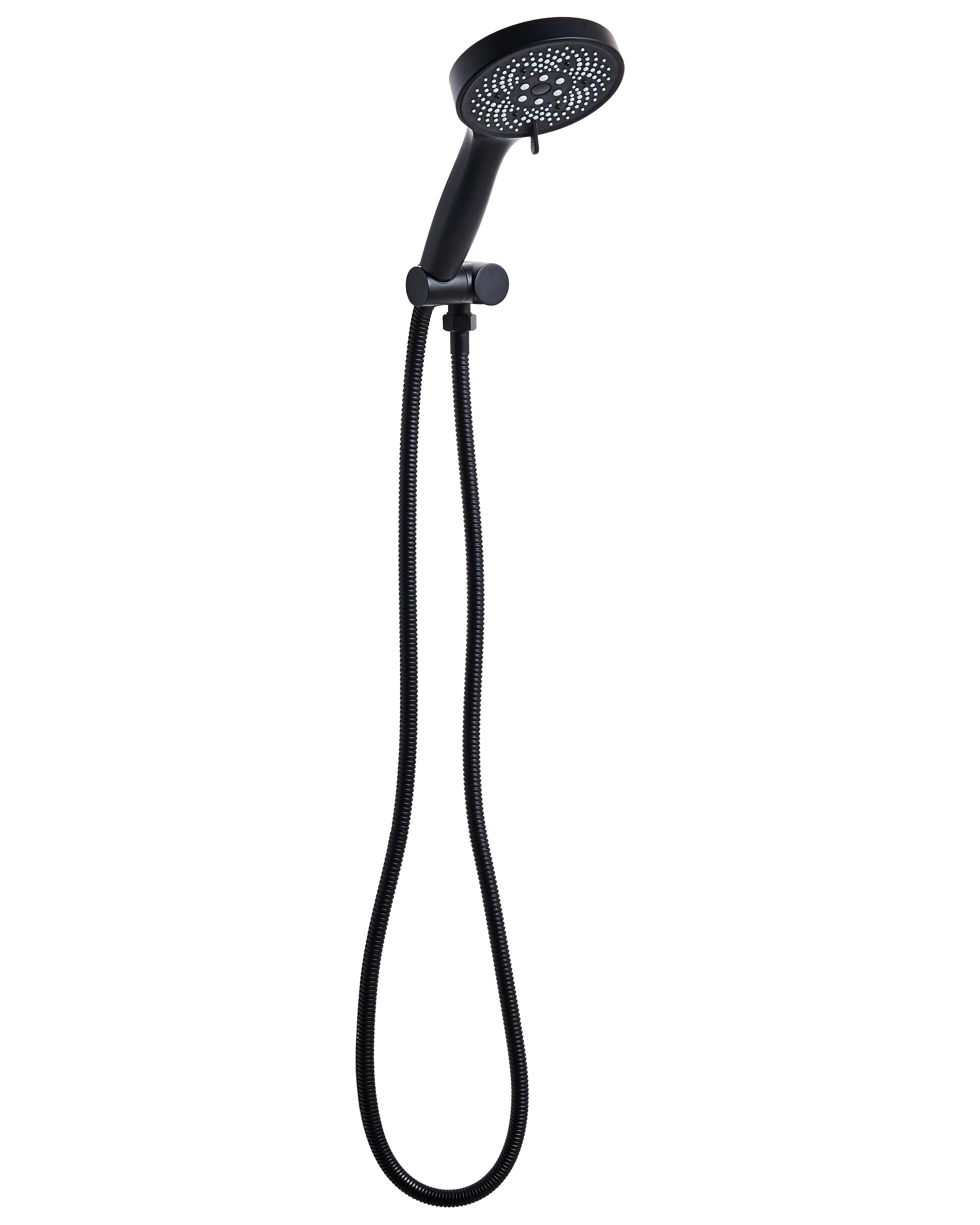 Shower Head and Hose Kit ICHMA 5-function Black