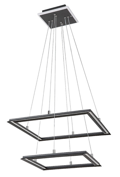 Lampa wisząca SIDONA czarno-biała LED 48W biały ciepły 2450lm IP20 Rabalux