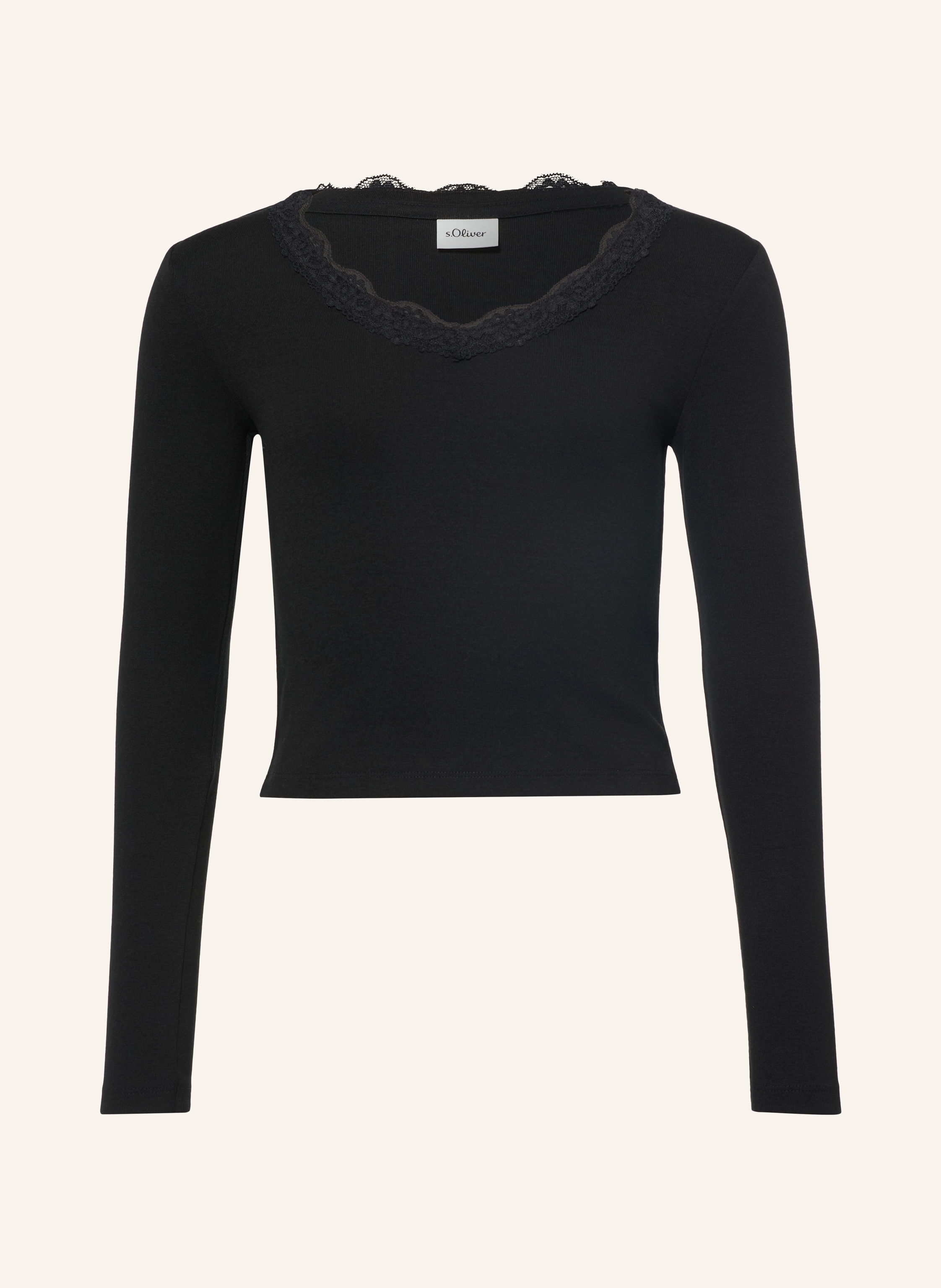 s.Oliver RED Longsleeve mit Spitze
