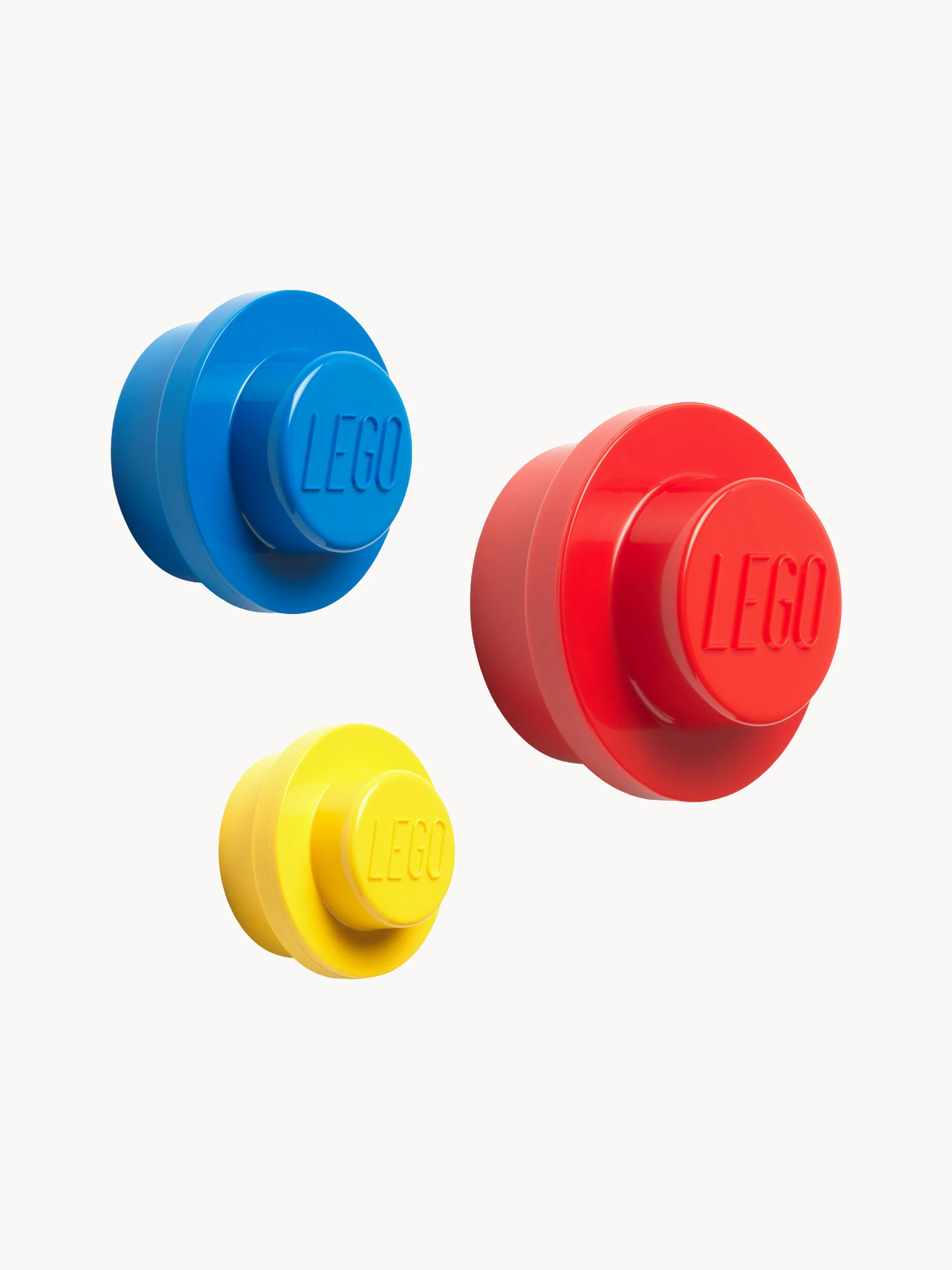 Kinder-Wandhaken Brick, 3er-Set