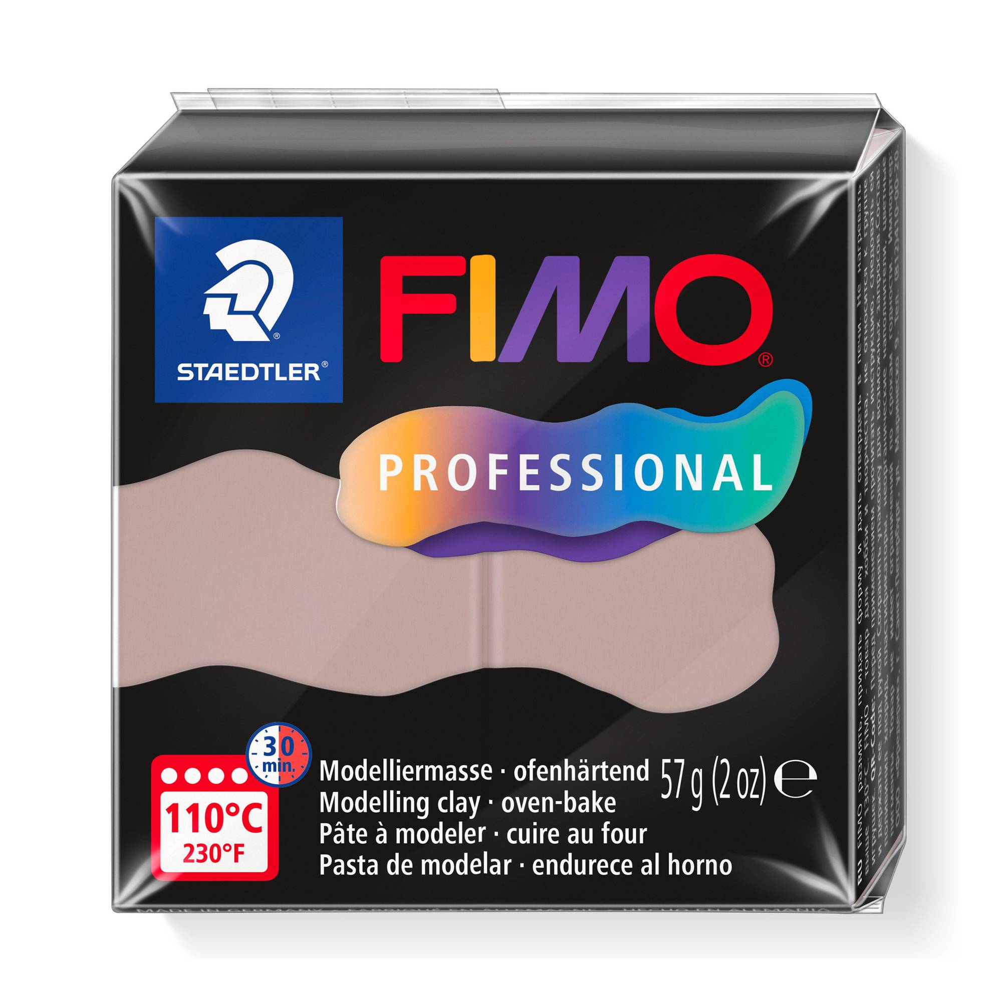 Fimo Professional Taupe Modelling Clay 57g