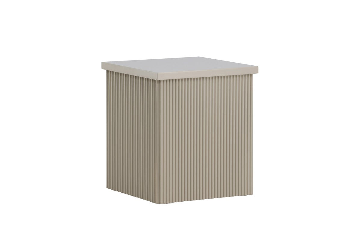 BRAM bijzettafel Graus - beige - 40 x 40 cm
