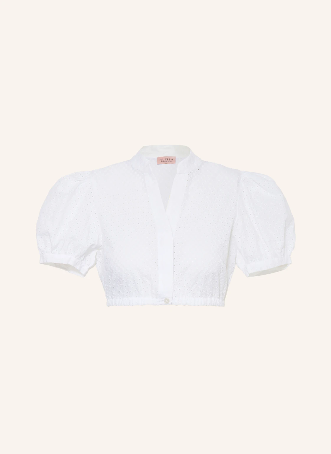 ALISSA BY KINGA MATHE Dirndlbluse GINI aus Lochspitze