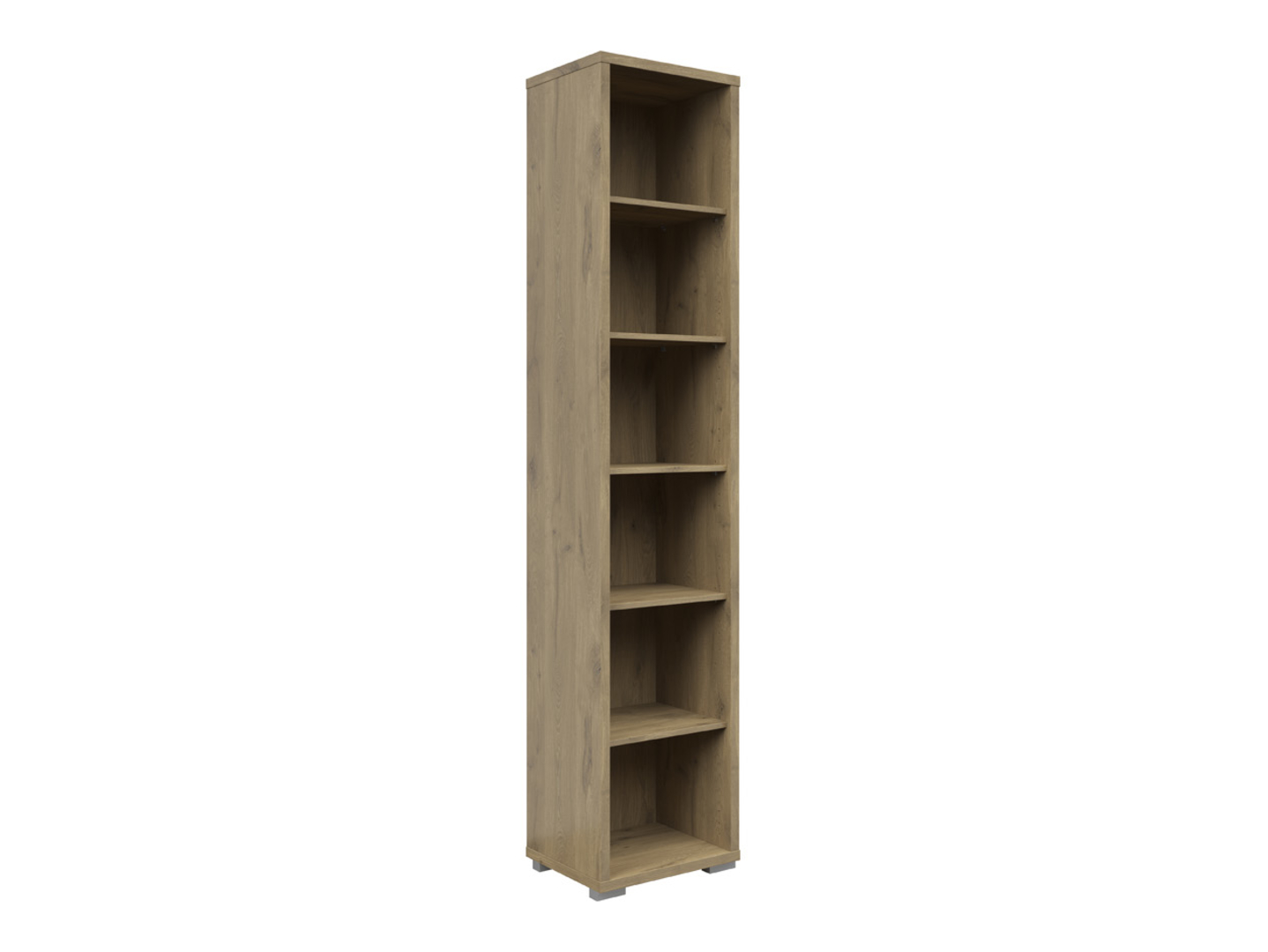 Regał Connect 43 cm z 5 półkam dąb viking