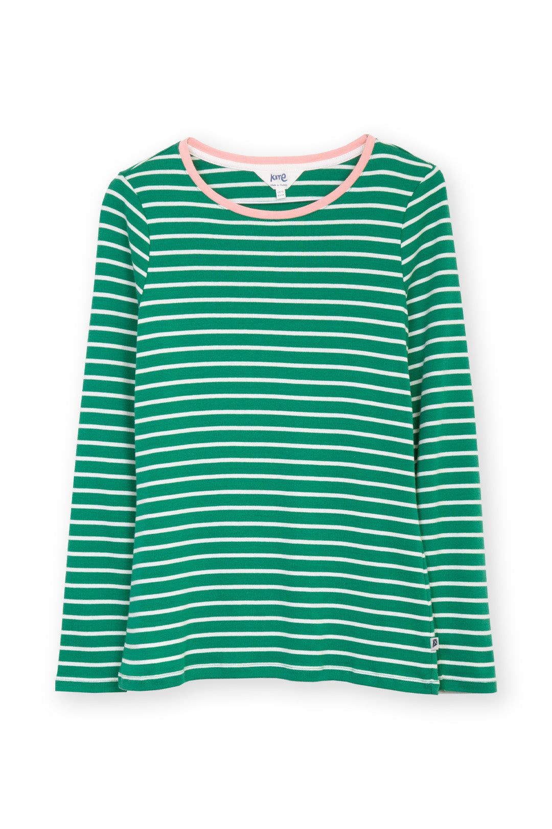 Kite Portesham Jersey Top Emerald Stripe