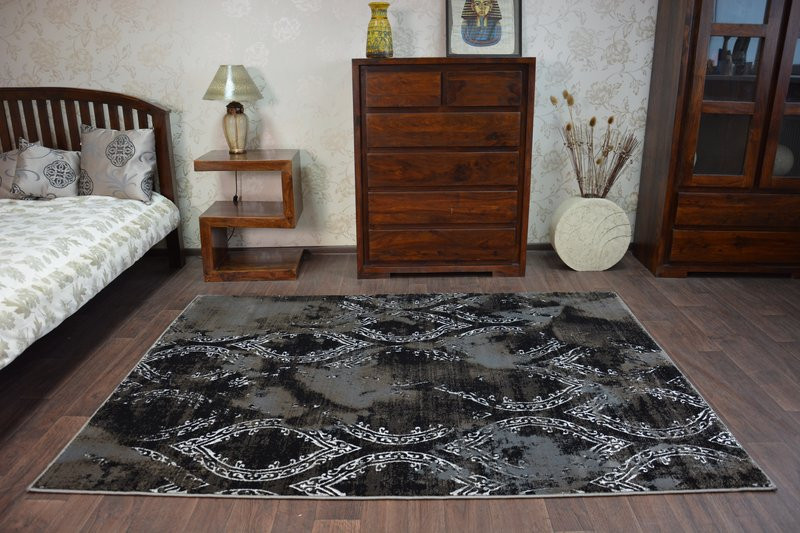 Dywan VOGUE 093 Black/Brown 200x290 cm