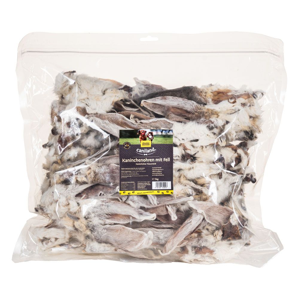 Caniland Rabbit Ears with Fur