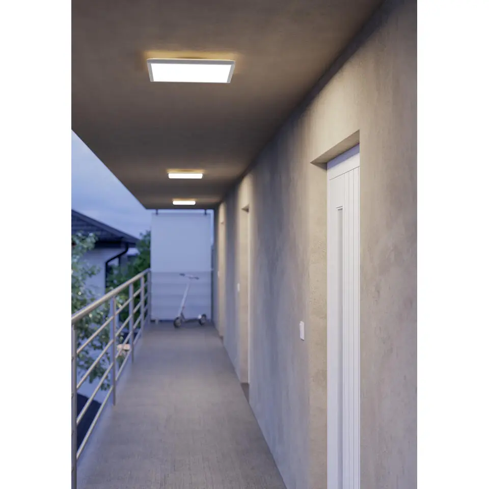 EGLO Minerario Plafonni&egrave;re - LED - Kunststof - Wit