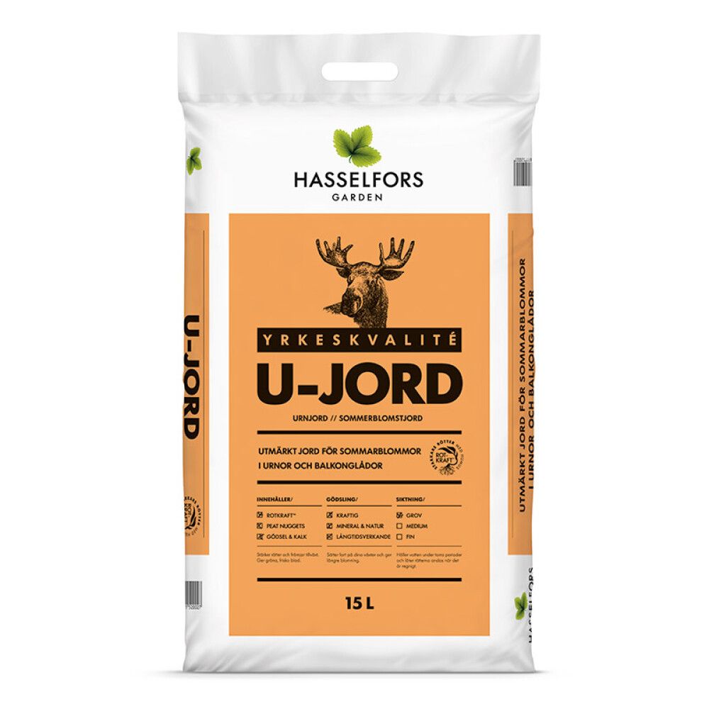 KRUKKEJORD HASSELFORS GARDEN U-JORD 15L