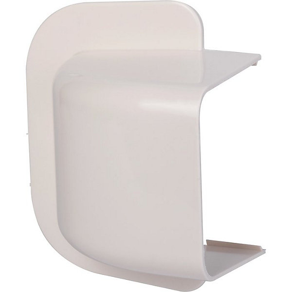 Amorce de mur plastique rigide - blanc crème RAL 9001