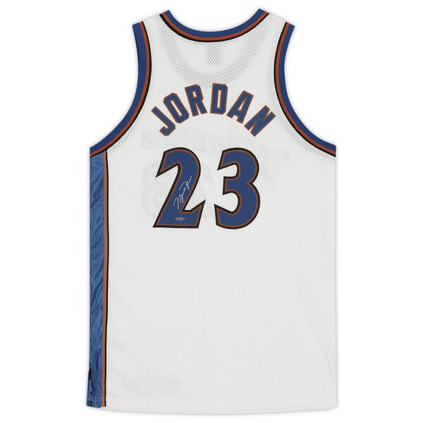 Michael Jordan Washington Wizards Authentic Autographed White Nike Jersey