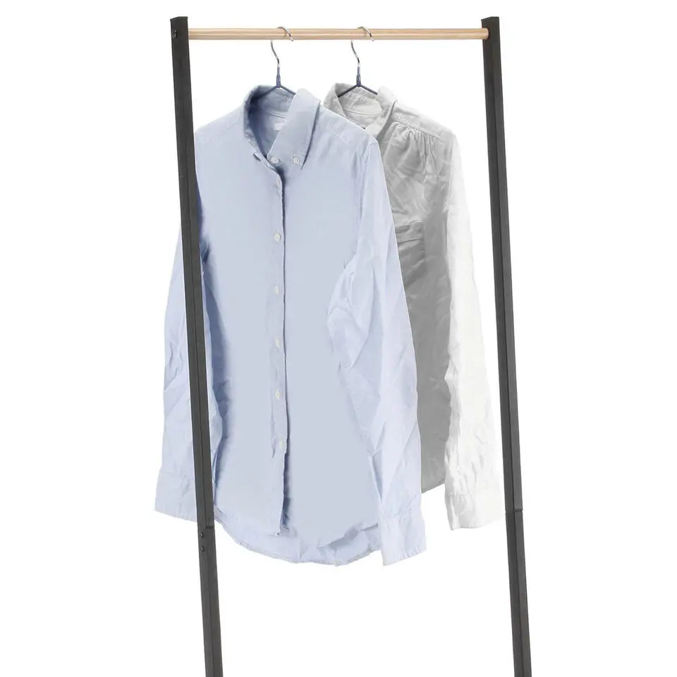 Modern Spirit Kledingrek enkele stang - metaal- zwart - 50x160cm