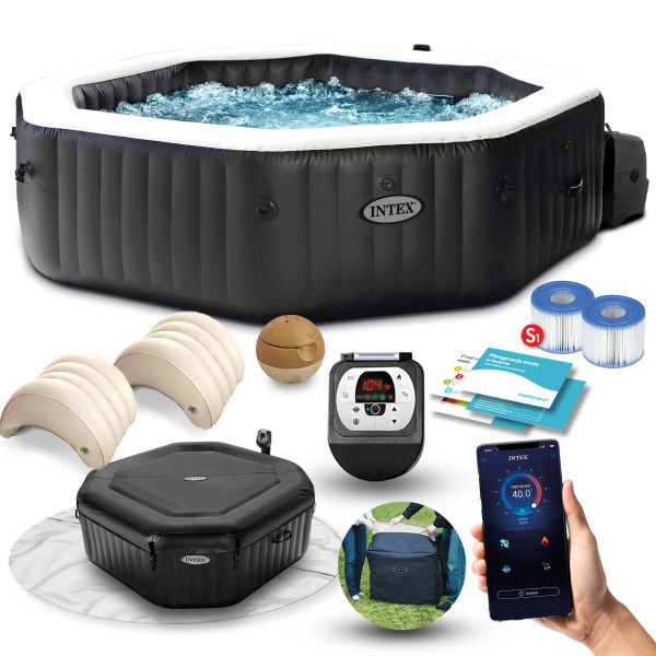 SPA dmuchane basen 4os. z hydromasażem Intex 28458