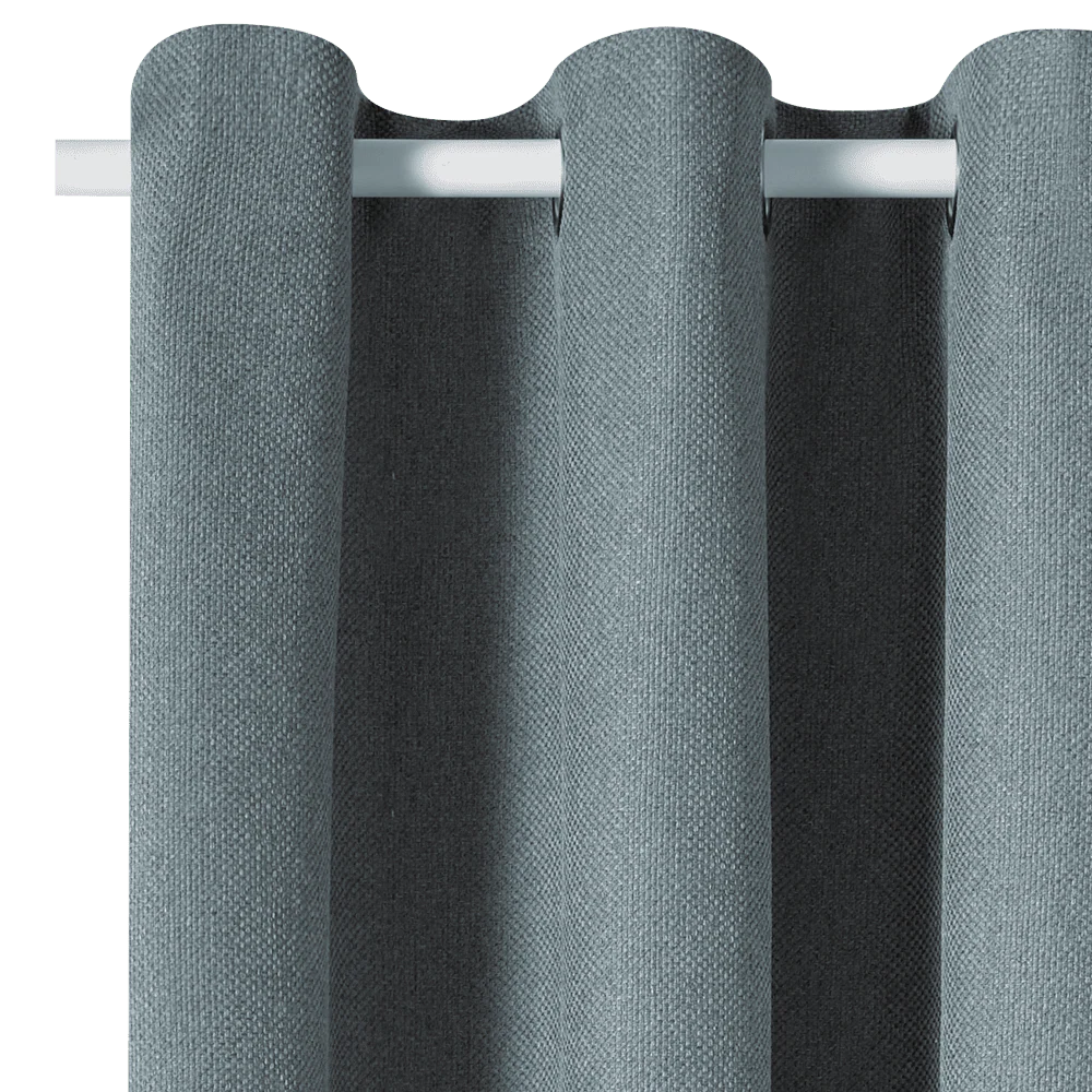 Rideau thermique ANDREA coloris gris perle 140 x 260 cm