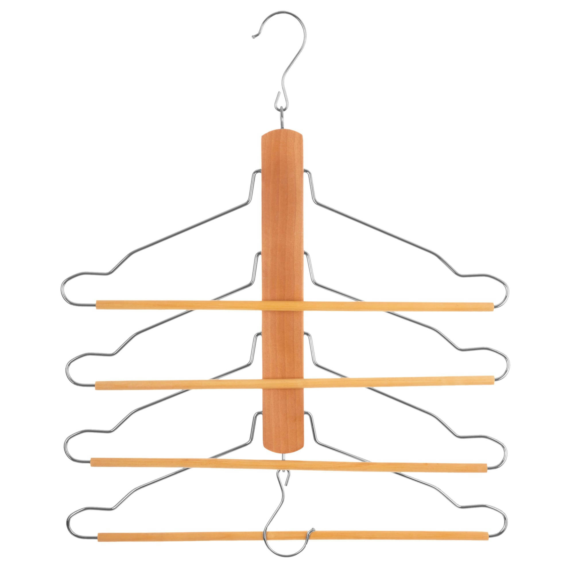 - Cintre bois 4 chemises ou pantalons