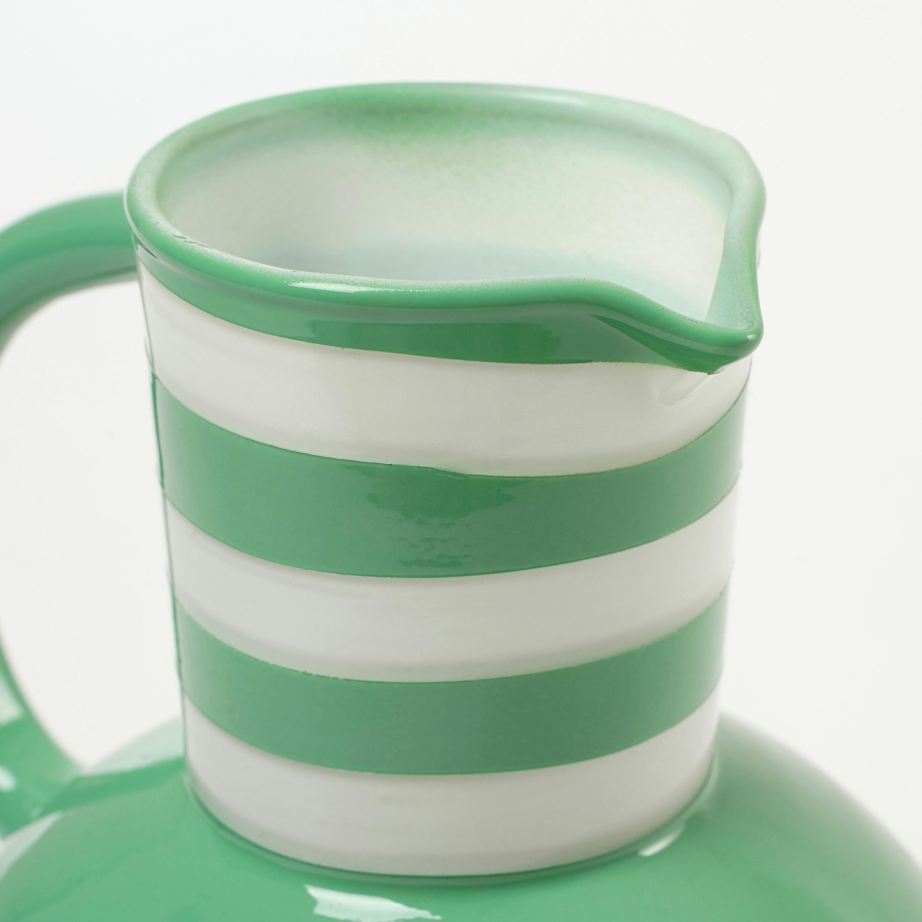 BAZAAR - Vase en verre vert H21