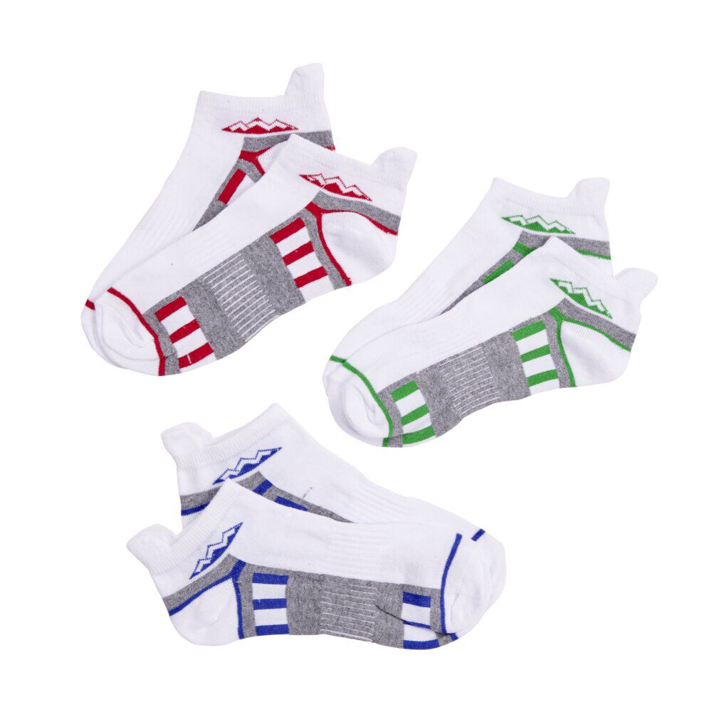 Chaussettes femme tige courte sport L24cm (3 modèles)