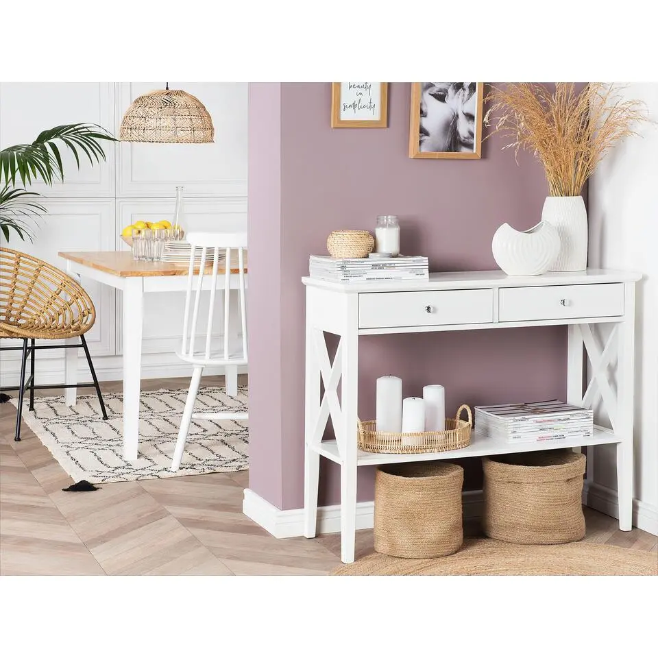 AVENUE - Consoletafel - Wit - MDF