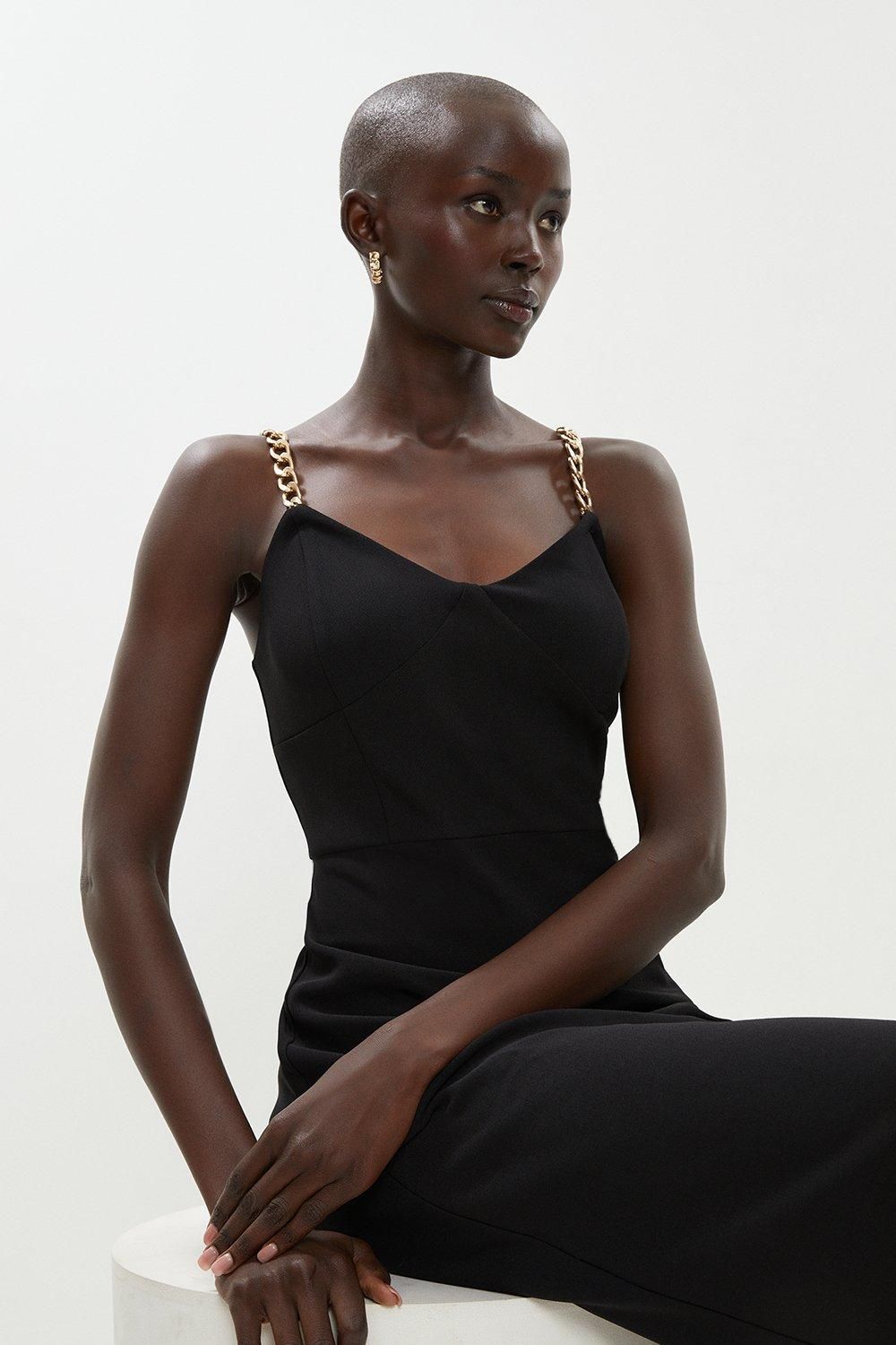 Coast Chain Detail Strappy Mini Dress