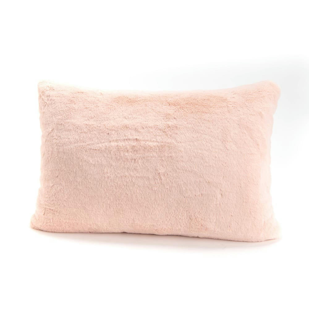 LUXE - Coussin    40x60 en polyester  rose