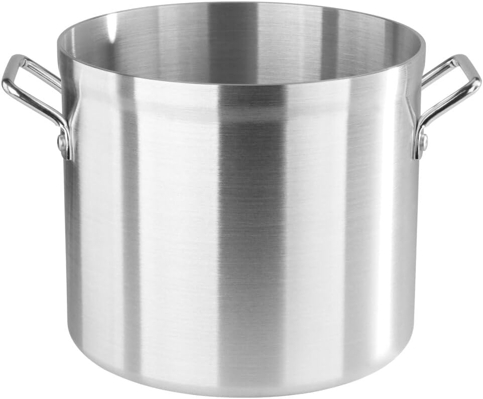 New Star Foodservice 16 Qt Aluminum Stock Pot, No Cover