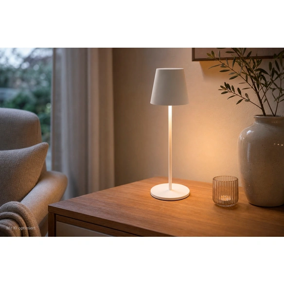 LED-Akkuleuchte »Tjörn«, 3 w, 250 lm, weiß, H: 36,5 cm, dimmbar
