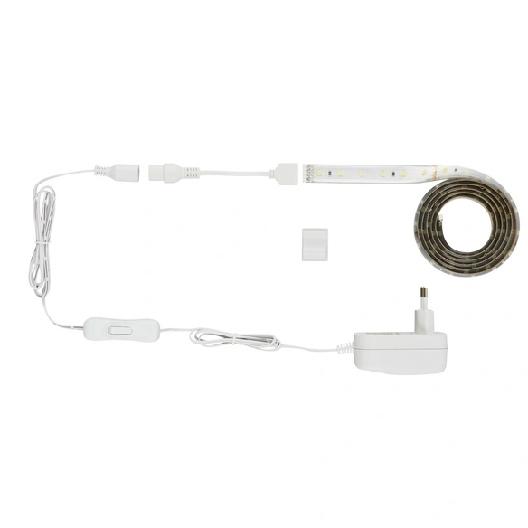 LED-Band, Länge: 100 cm, 14,4 W, silberfarben