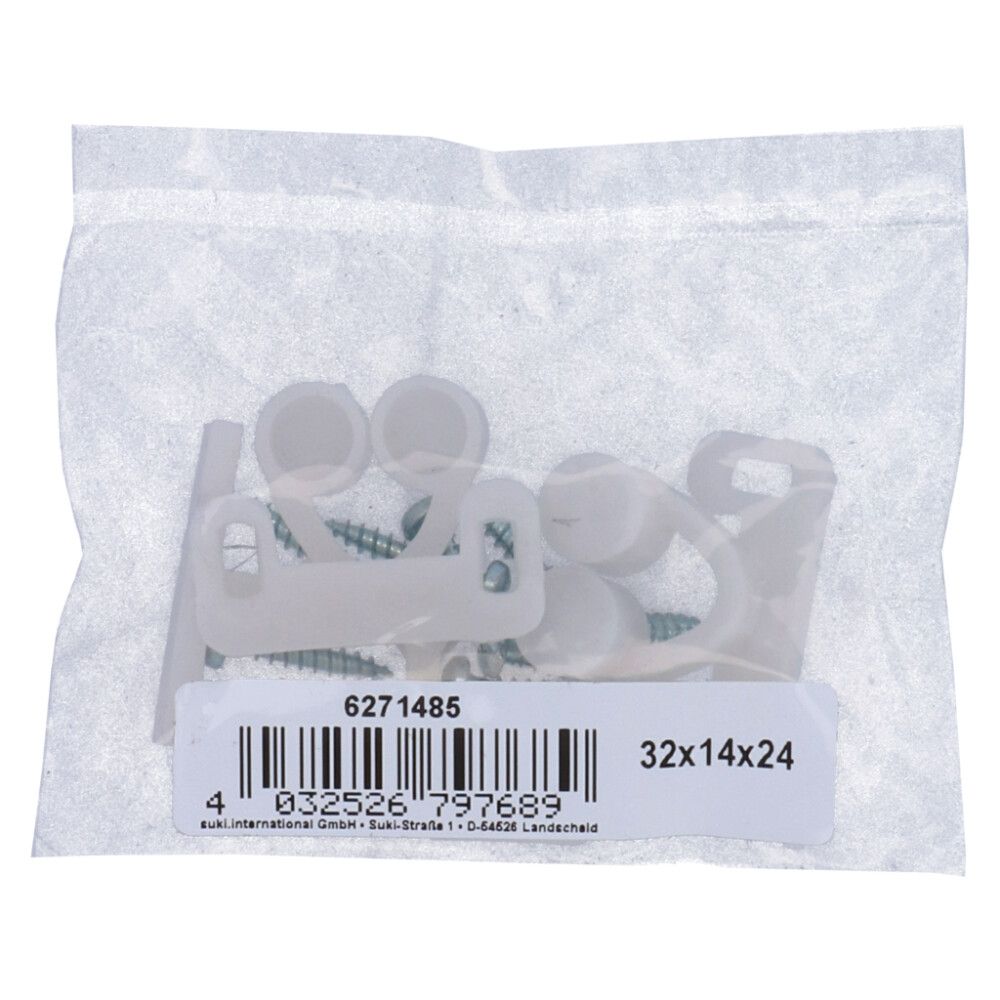MØBELLÅS SUKI PLAST 32X14X24MM
