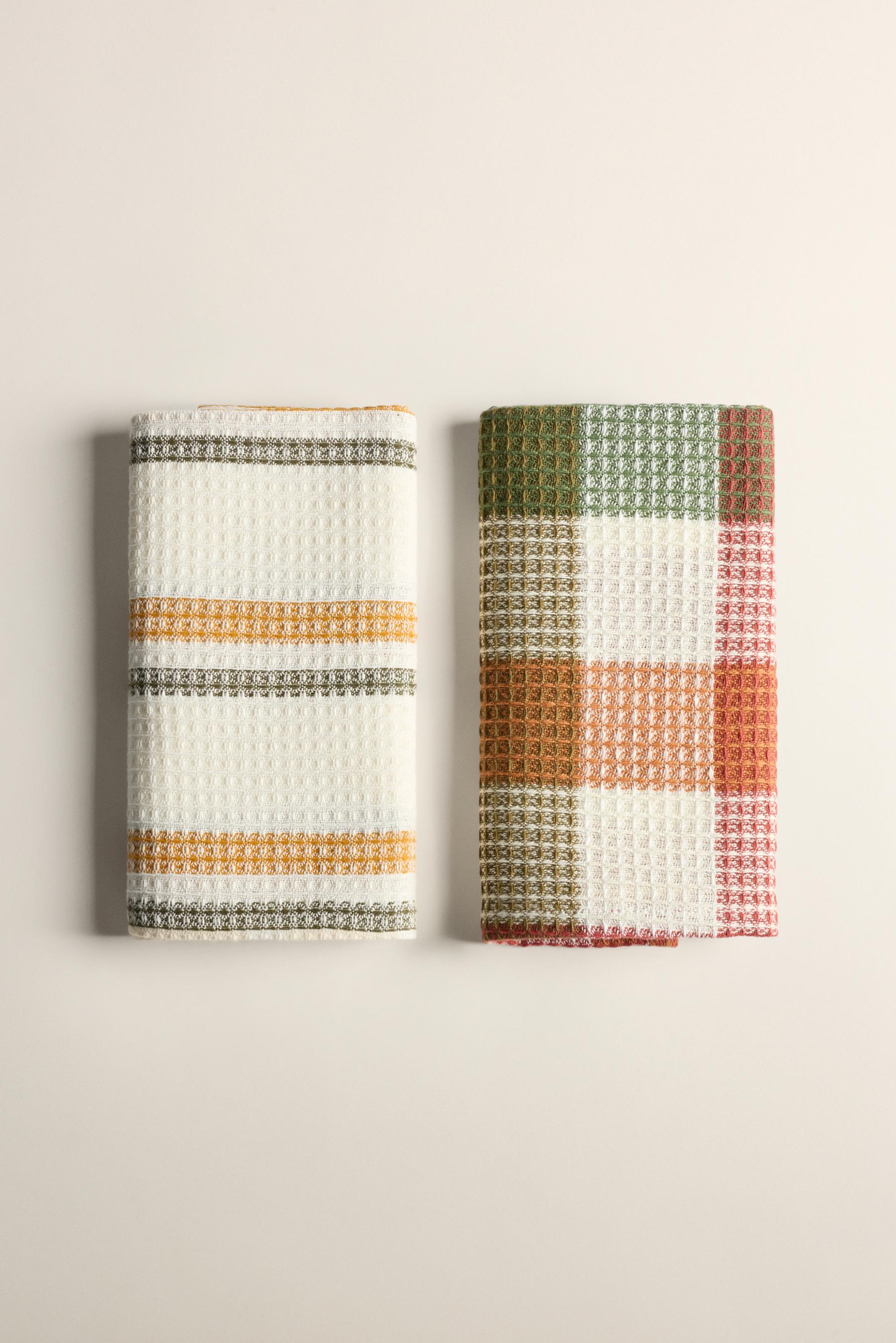 Paños cocina combinados (Pack 2)