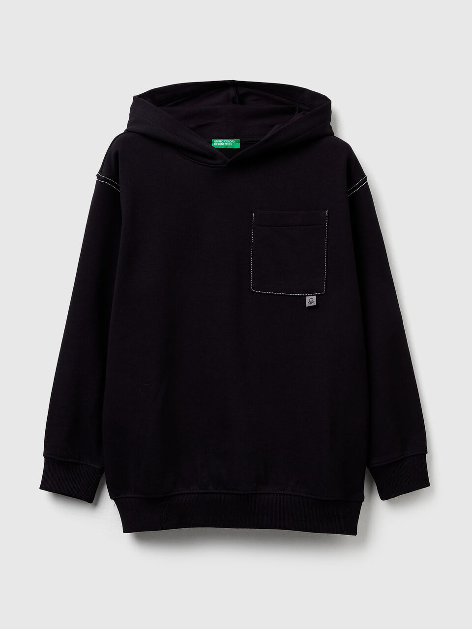 Oversized sweatshirt with bold print