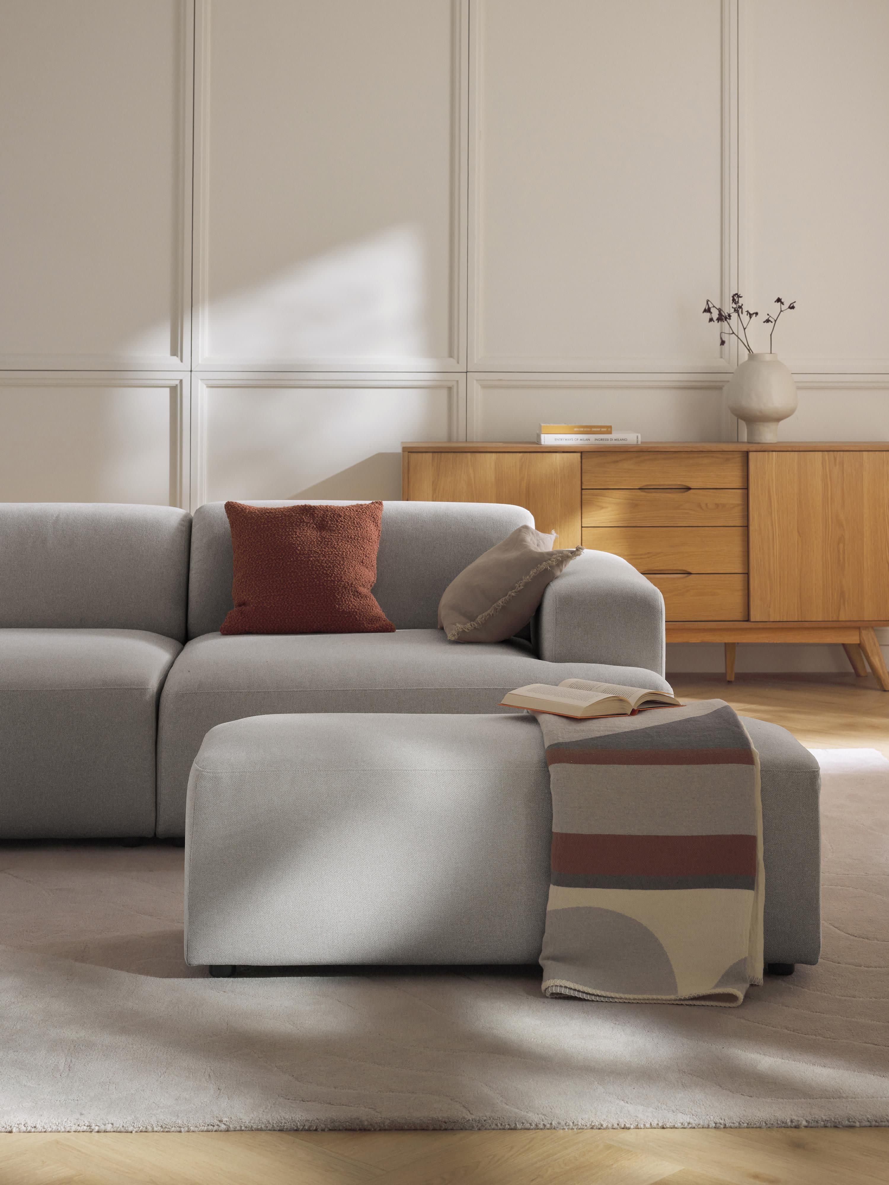 XL Sofa-Hocker Melva, B 116 x T 42 cm