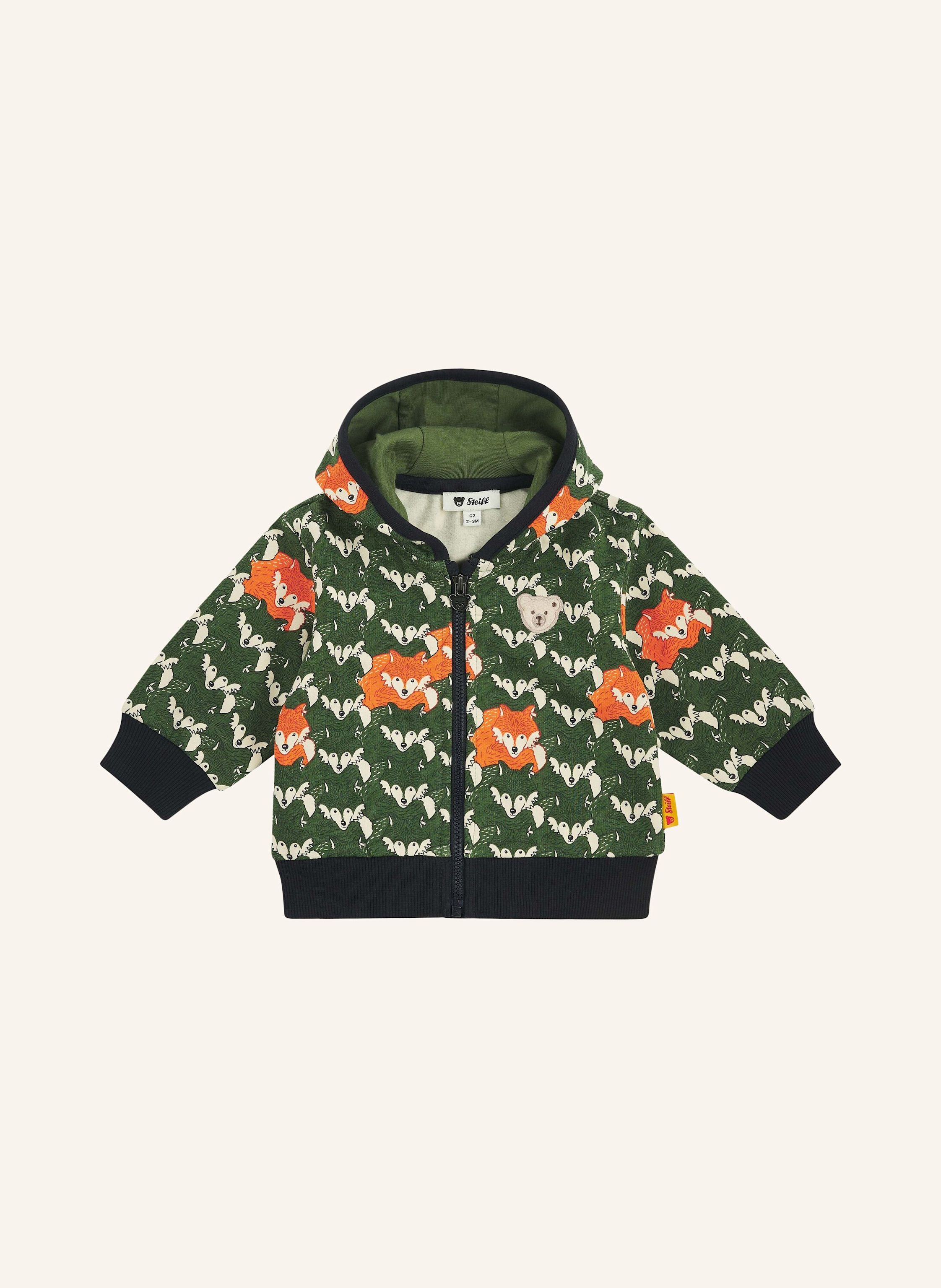 Steiff Sweatjacke WINTER ADVENTURE