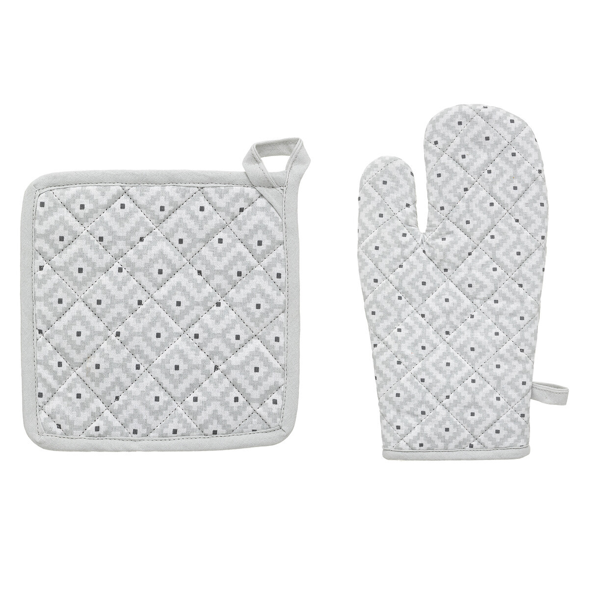 Glove, potholder "Tikal" Duck blue, H.20 cm