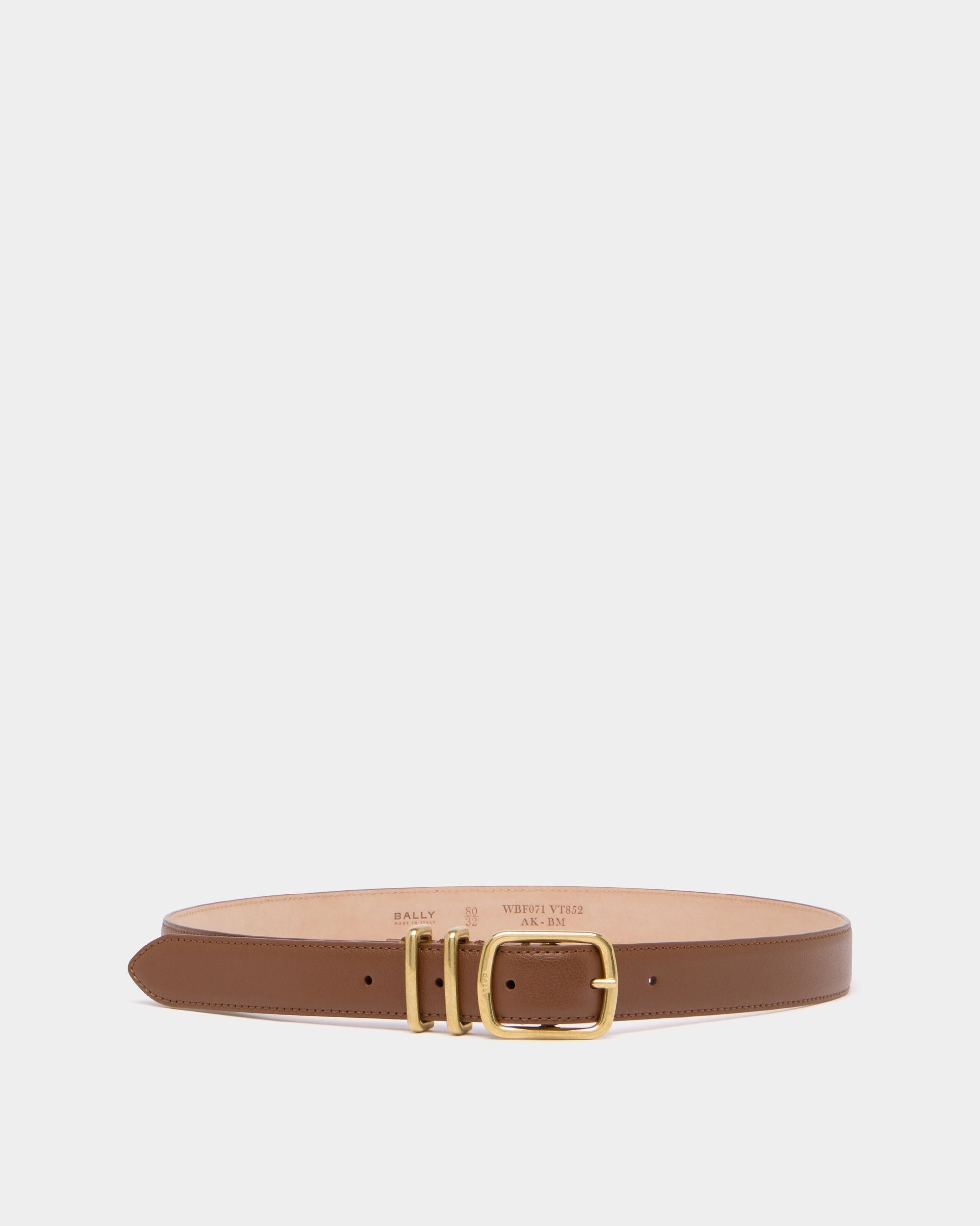 25 mm breiter Orson Gürtel aus braunem Leder