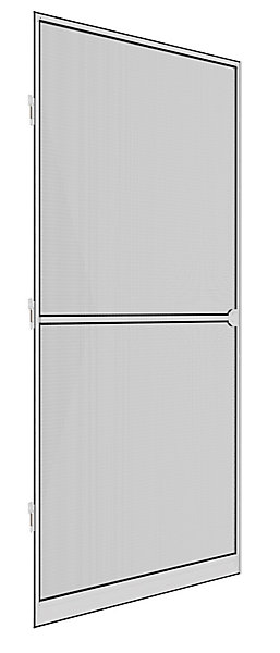 Cadre moustiquaire de porte en alu blanc Easyline 100 x 210 cm