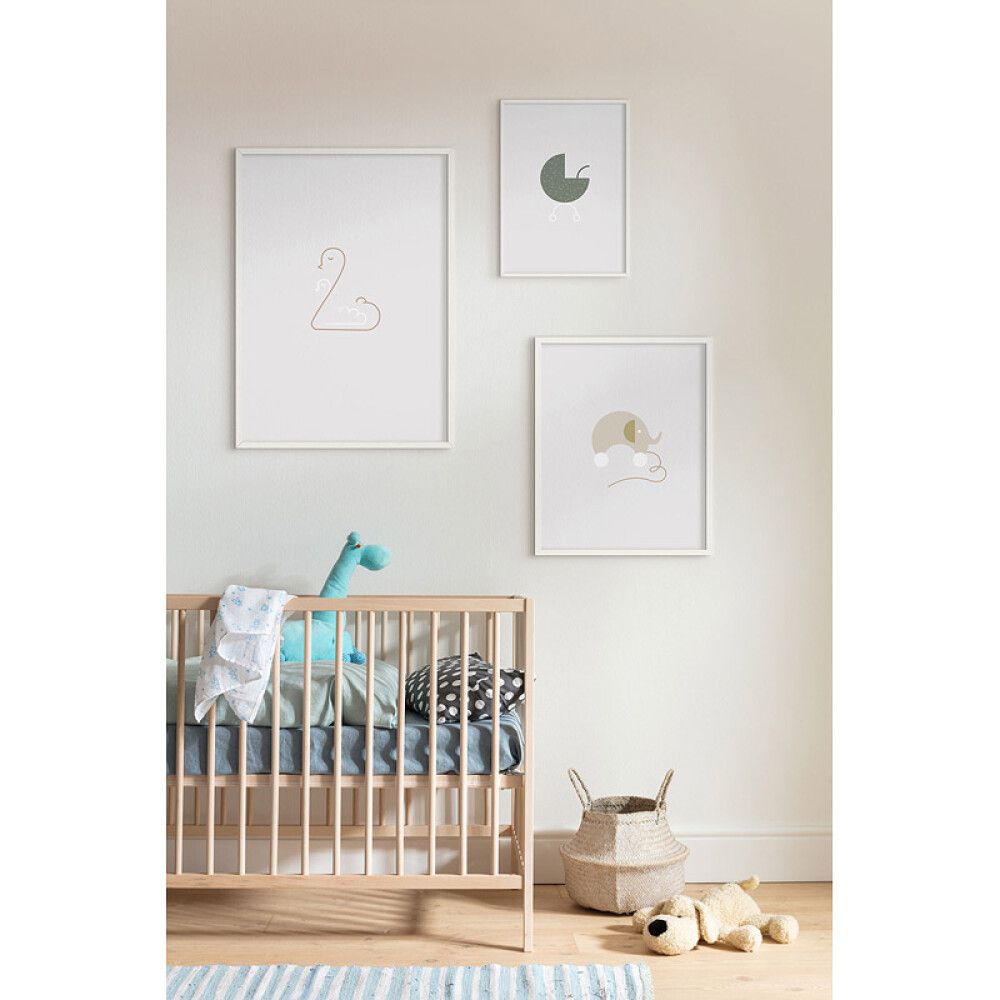 PLAKAT KOMAR BABY VELKOMMEN 50X70CM