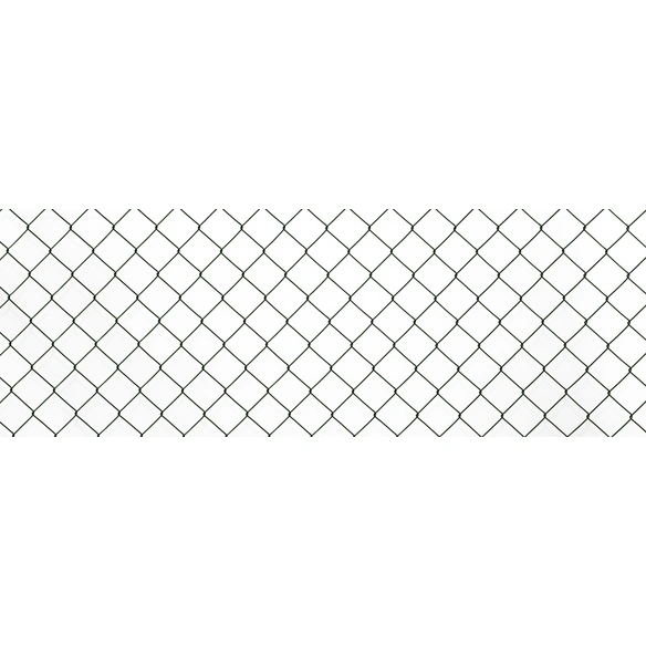 Viereckgeflecht, HxL: 200 x 1500 cm, Stahl, grün