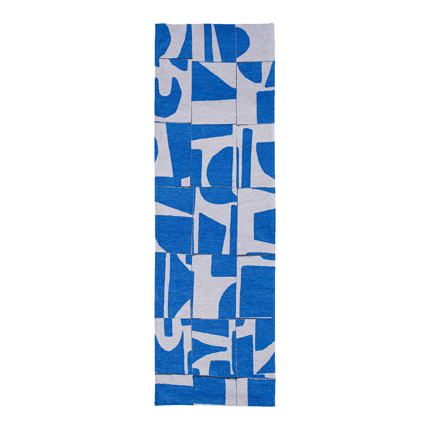 Louis de Poortere Craft Papercut Runner 80 x 250 cm - Campanula