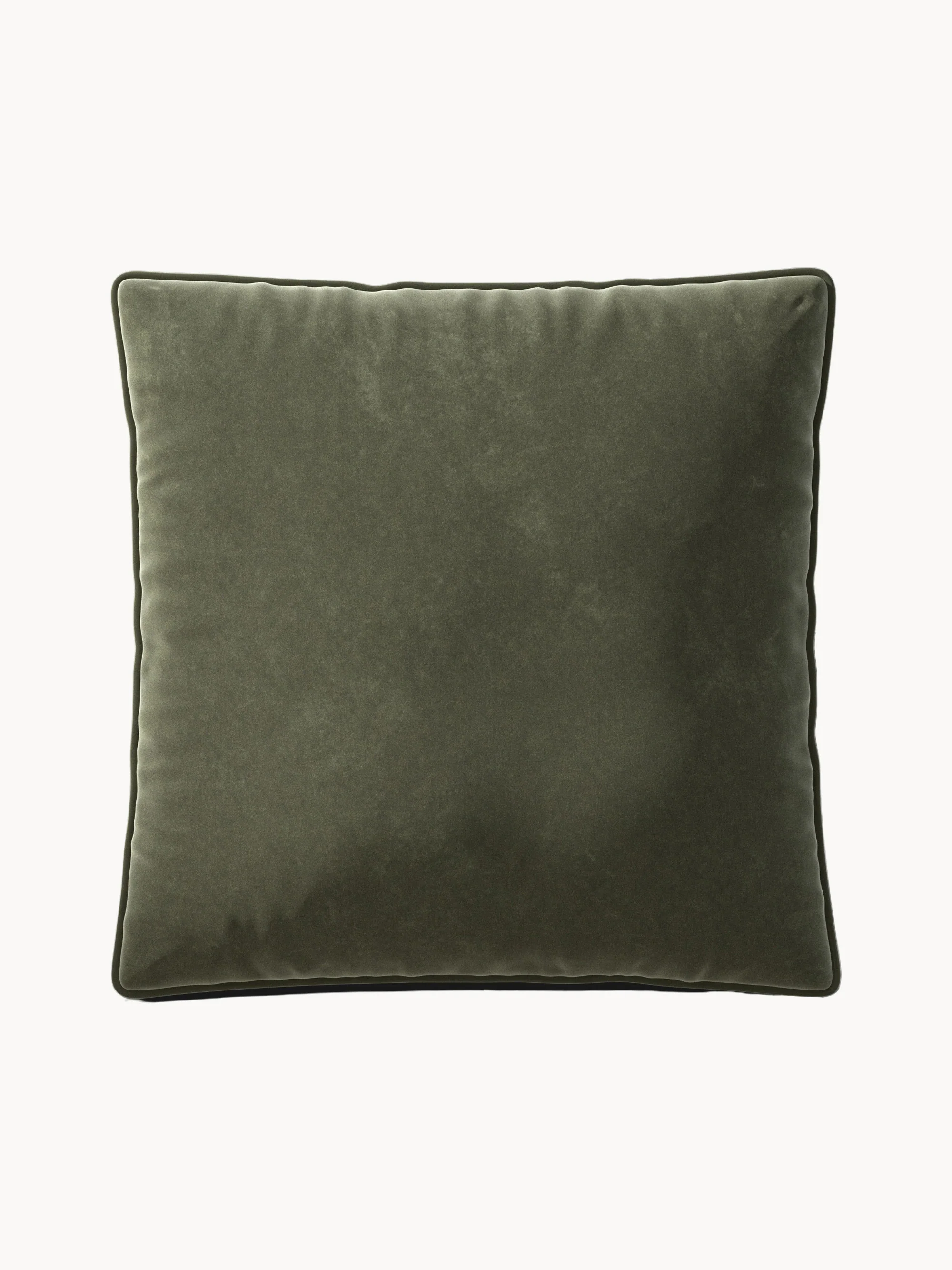 Großes Samt-Sofa-Kissen Vetsak, 60 x 60 cm