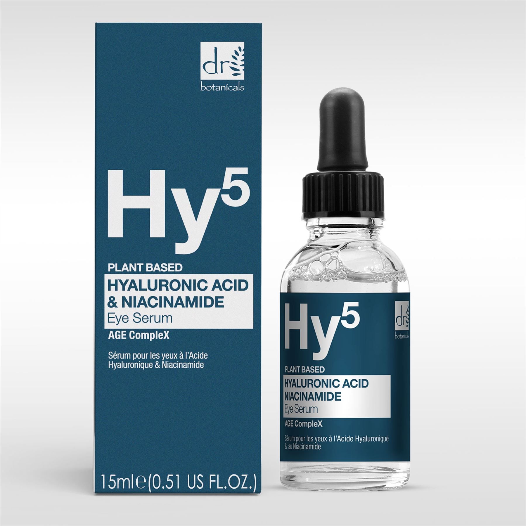 Dr. Botanicals Hyaluronic Acid 5% & Niacinamide 5% Anti-Ageing Eye Serum 15ml x 2 Duo Set